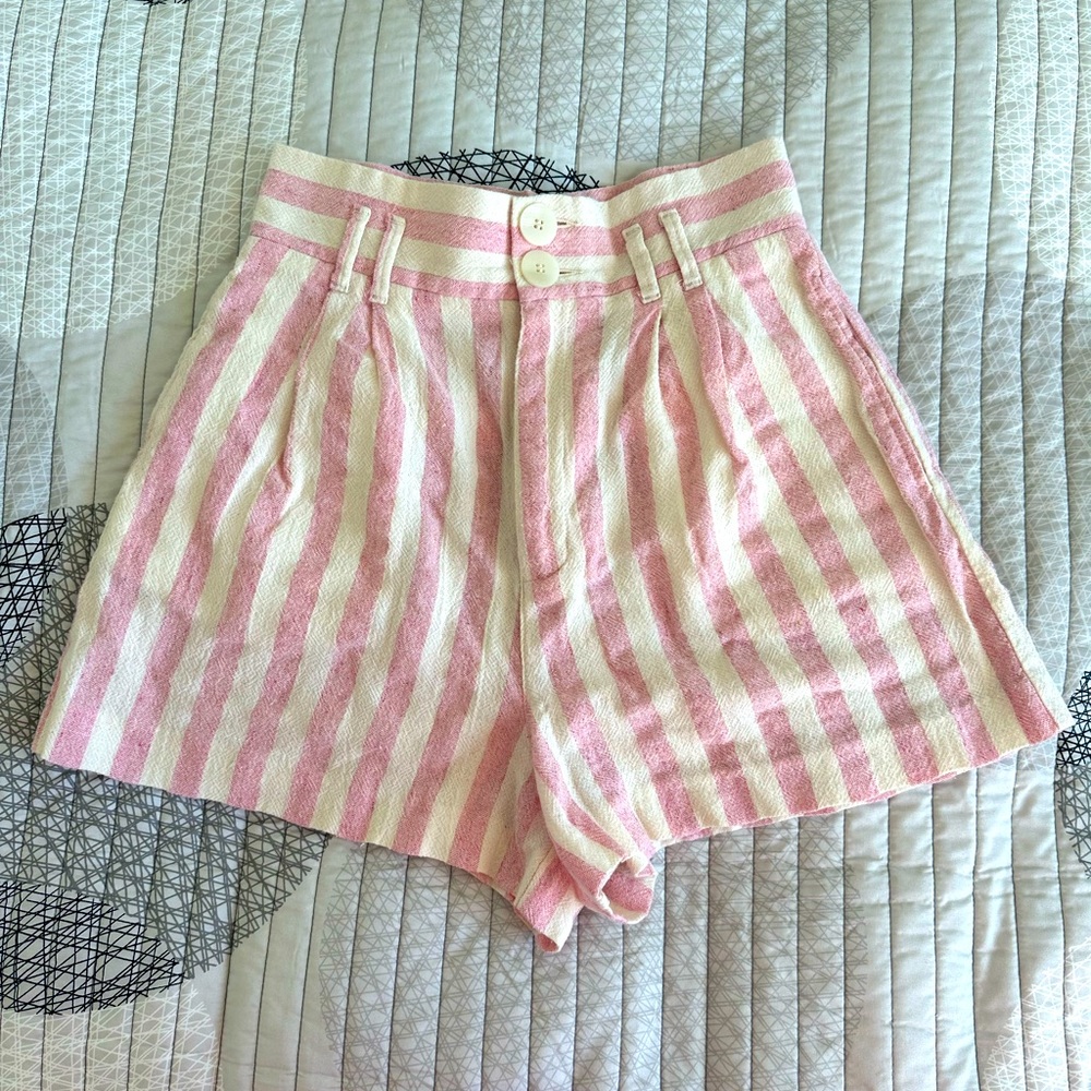 Zara high waisted shorts